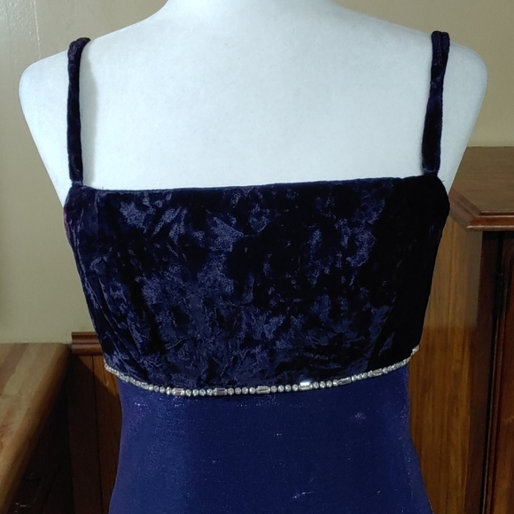 Jump Purple Shiny Layer Dress NWOT 9/10 - Picture 2 of 11